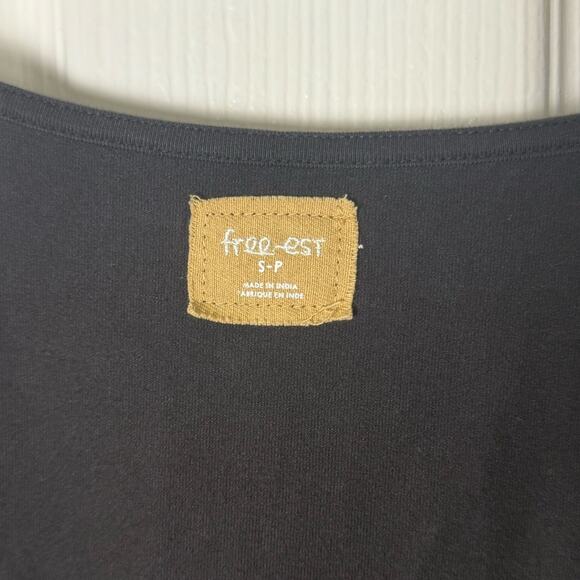 Free People Onda Drop-Waist Long-Sleeve Mini S - Picture 8 of 9